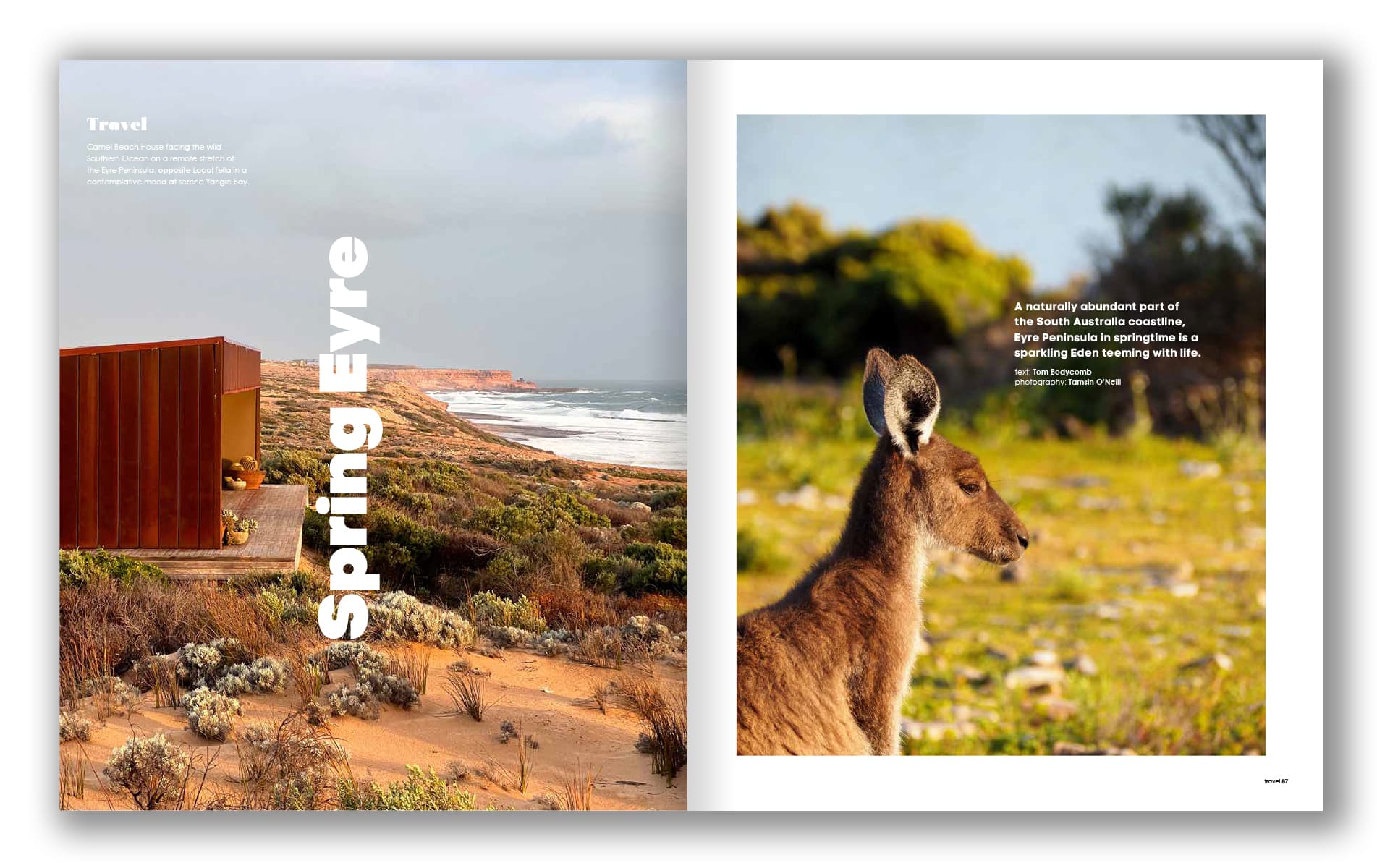 green magazine issue 88 - travel - spring eyre