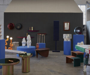 Installation view of works from Modern Times on display at Melbourne Design Fair 2022 presented by NGV in collaboration with Melbourne Art Foundation during Melbourne Design Week 2022. Photo: Sean Fennessy