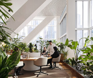 NAB Place, Melbourne, Australia, designed by Hassell_Nicole England