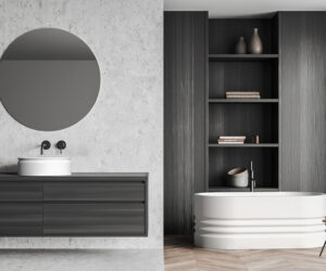 Ode Bath and Basin in Diamond White