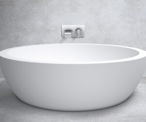 Lunar Bath 1740 in Diamond White