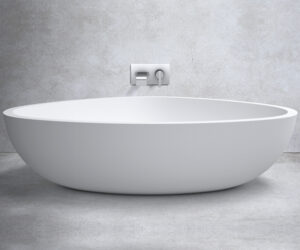Eclipse Bath in Diamond White