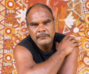Johnathon World Peace Bush Courtesy of the artist and Jilamara Arts and Crafts Association. Photo: Will Heathcote
