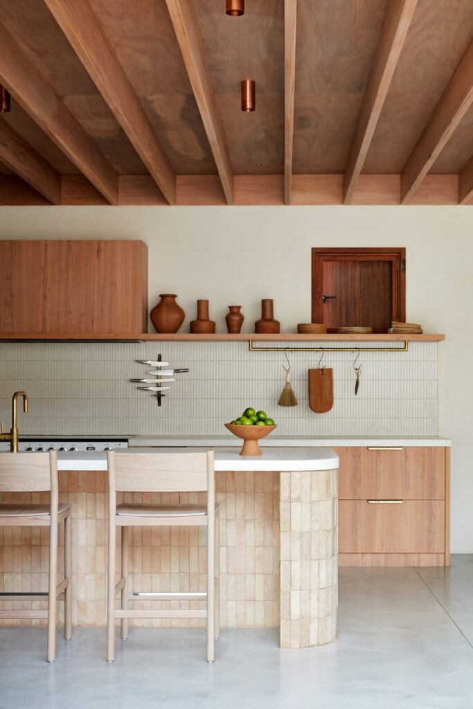 At this new build in Sydney’s Northern Beaches, the kitchen really is the heart of the home. | Photography: Jacqui Turk