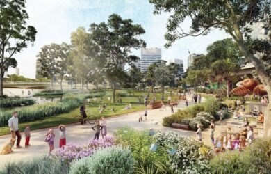 Greenline Project Montage Batman Park Precinct