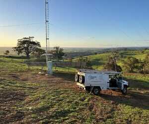 A commercial off-grid solar system installed in regional Western Australia by Statewide Power