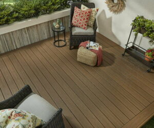 Escaped Capped Composite Decking