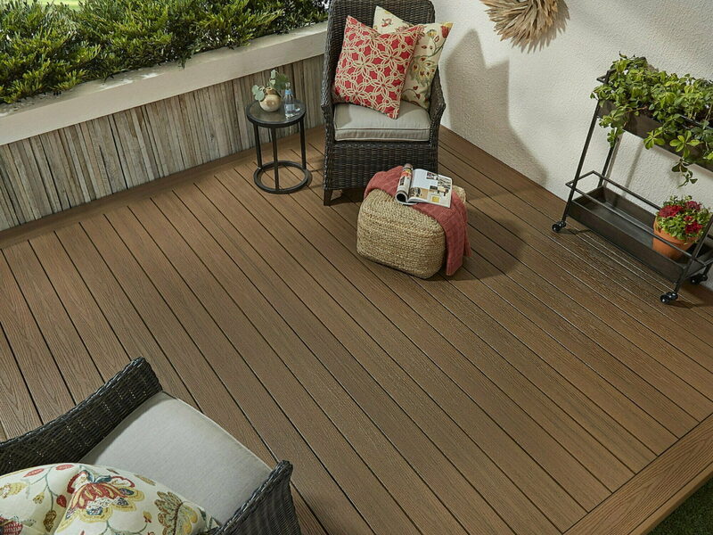 Escaped Capped Composite Decking