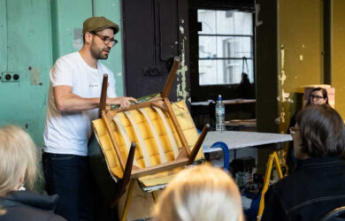 Edwin Fox Mid-Century Furniture Restoration Workshop at Walsh Street