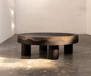 Design Tasmania, Tasmania Makes 25, Kate Bowman, Talus Table 3. Photo: Dearna Bond Photography