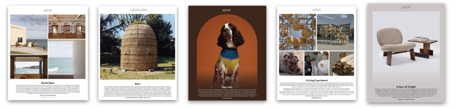 green magazine issue 104 - upfront