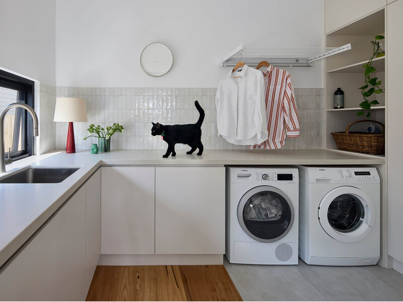 combined butlers and laundry