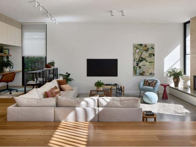 Sunken Lounge and study nook