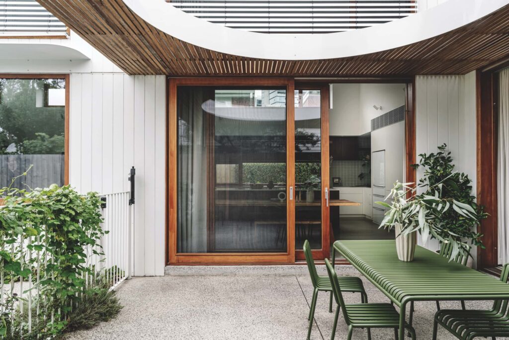 Generous full-height glazing enlarges the single-storey design, photographed for issue 107: Creature Comforts by Marnie Hawson.