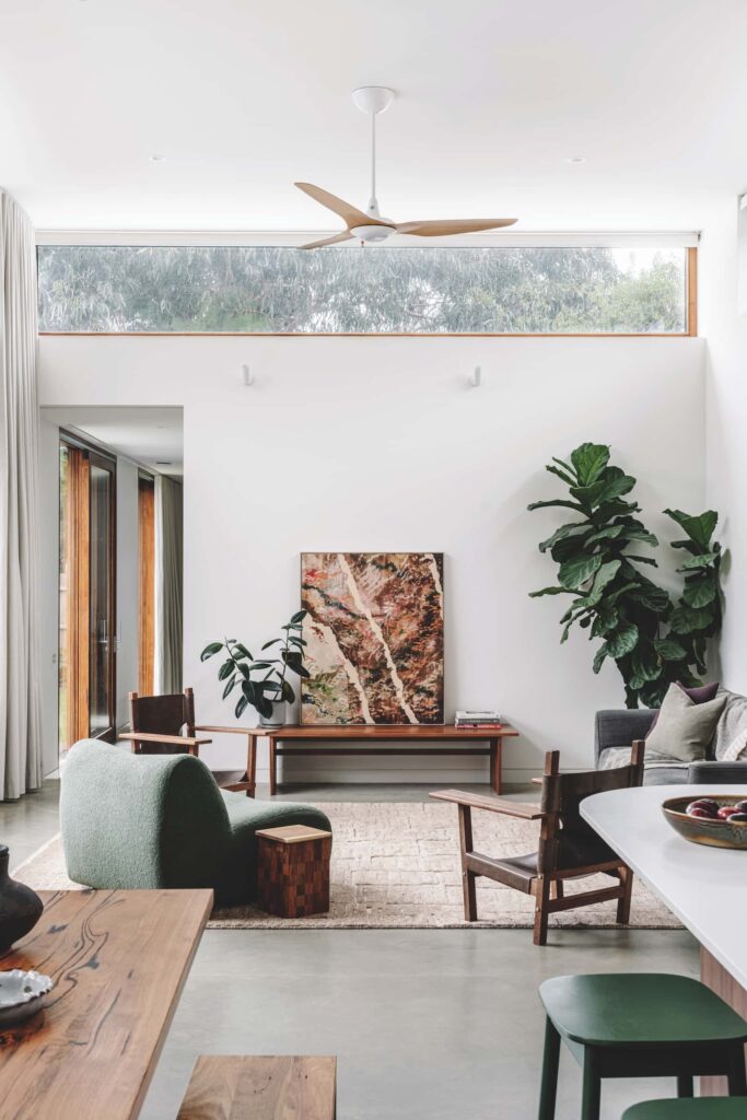 High level windows bathe the narrow form in natural light, photographed for issue 107: Creature Comforts by Marnie Hawson.