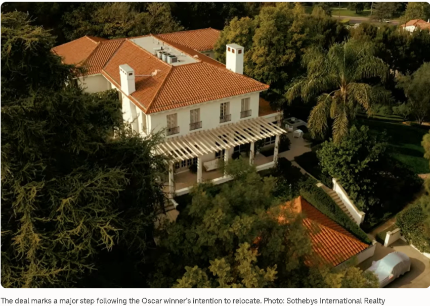 Angelina Jolie sells $35m LA compound after signalling US exit