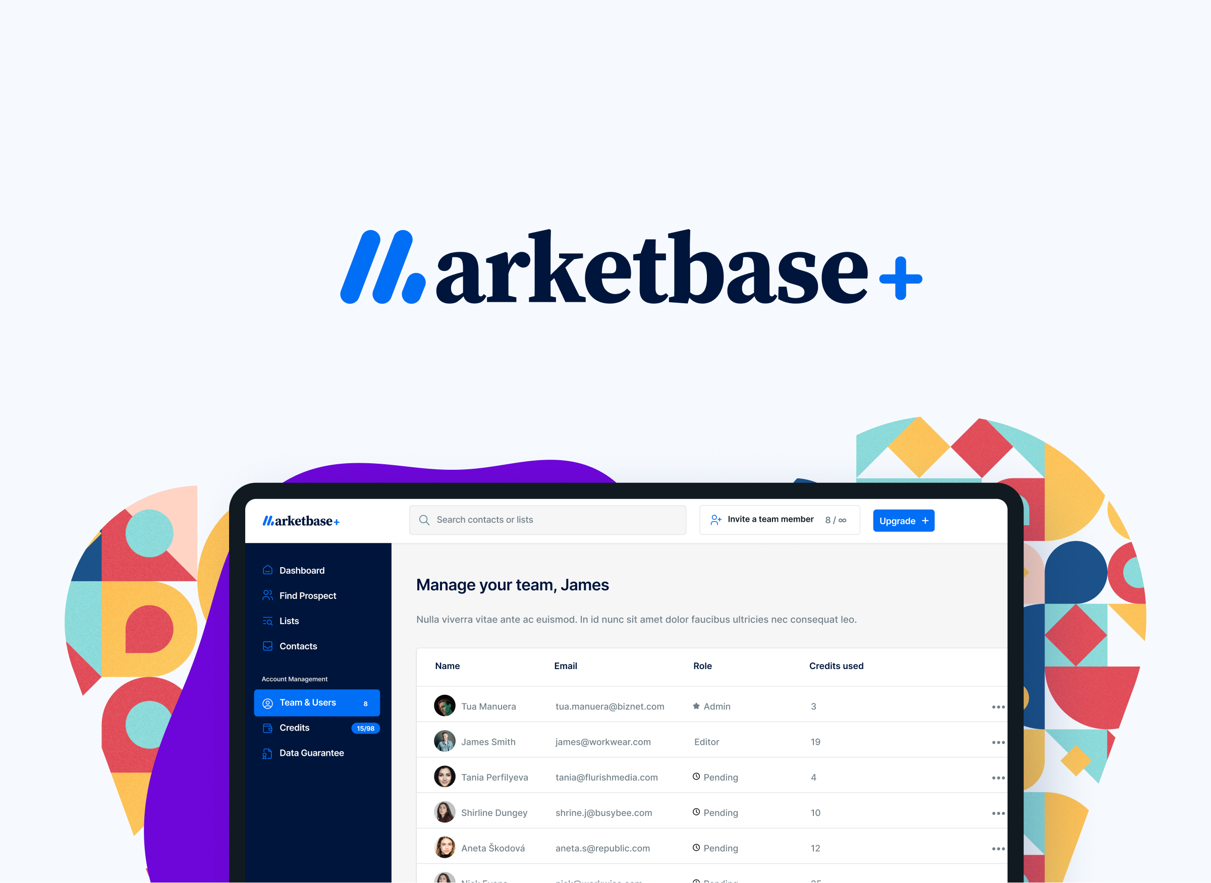 Pricing - MarketBase+