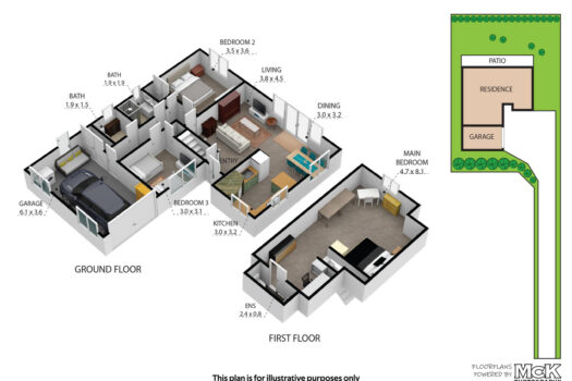 Lock up and leave in prime location!