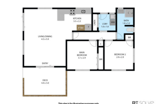 Downsize or invest in easy care home!