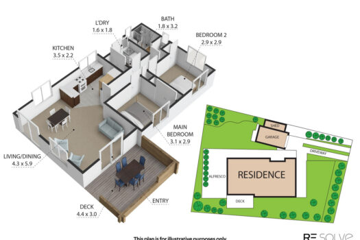 Downsize or invest in easy care home!