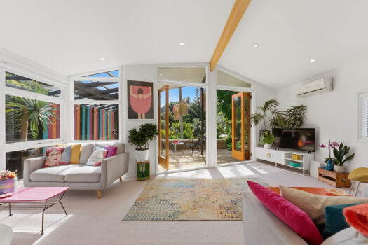 Vibrant Beach Retreat Nestled in Nature