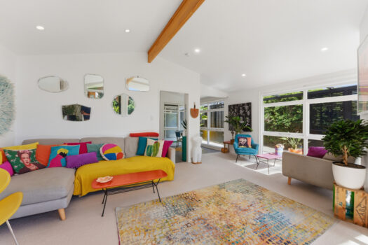 Vibrant Beach Retreat Nestled in Nature