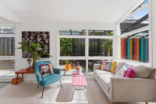 Vibrant Beach Retreat Nestled in Nature