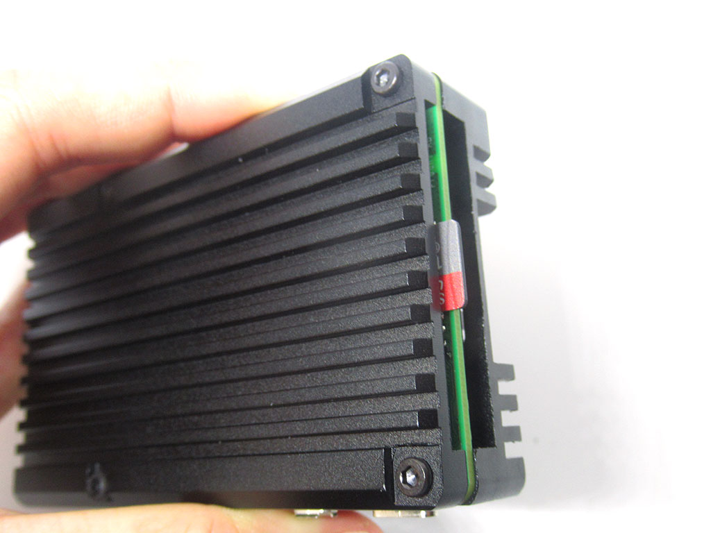 Insert micro SD card