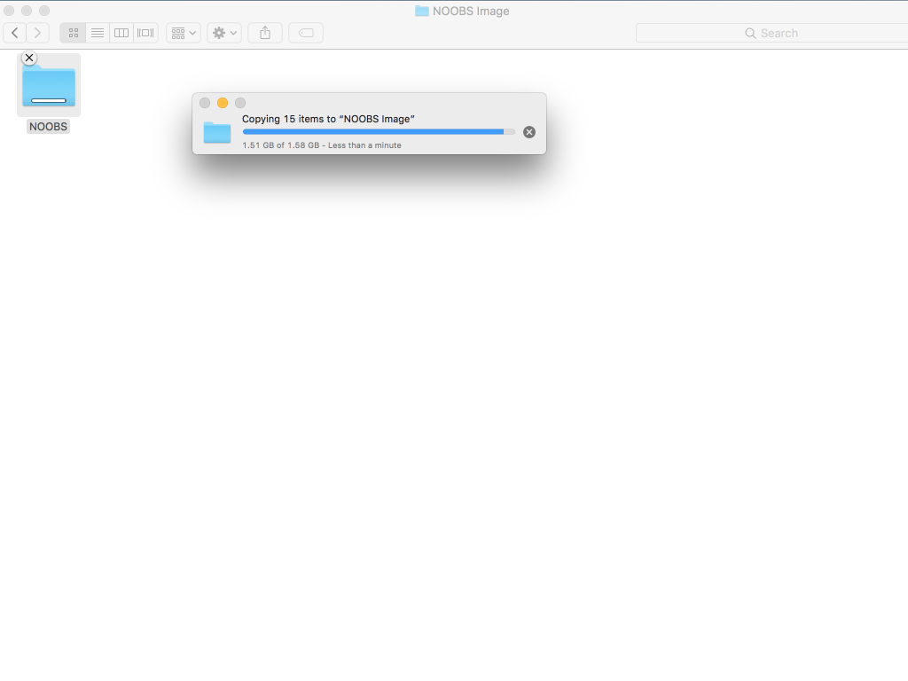 Extract and Add NOOBS to MicroSD card