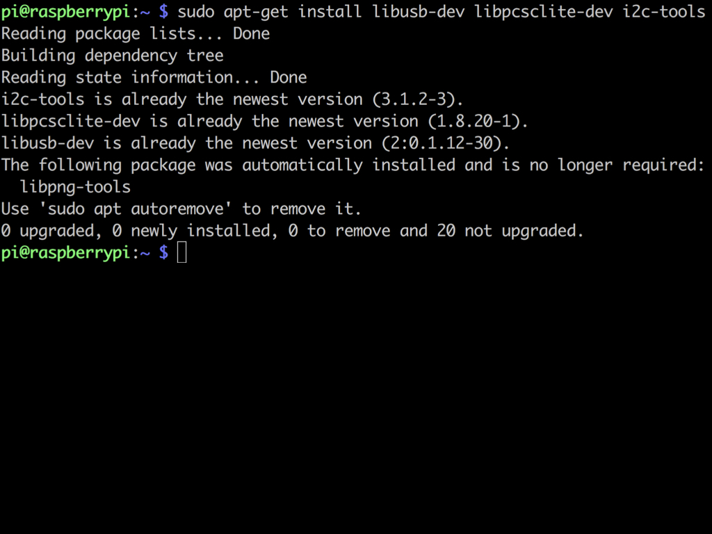 Install dependent packages