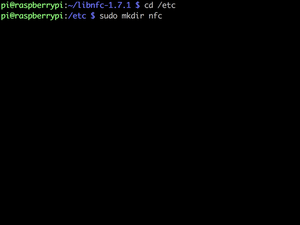 Edit the libnfc.conf file