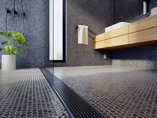Stormtech linear drain - black