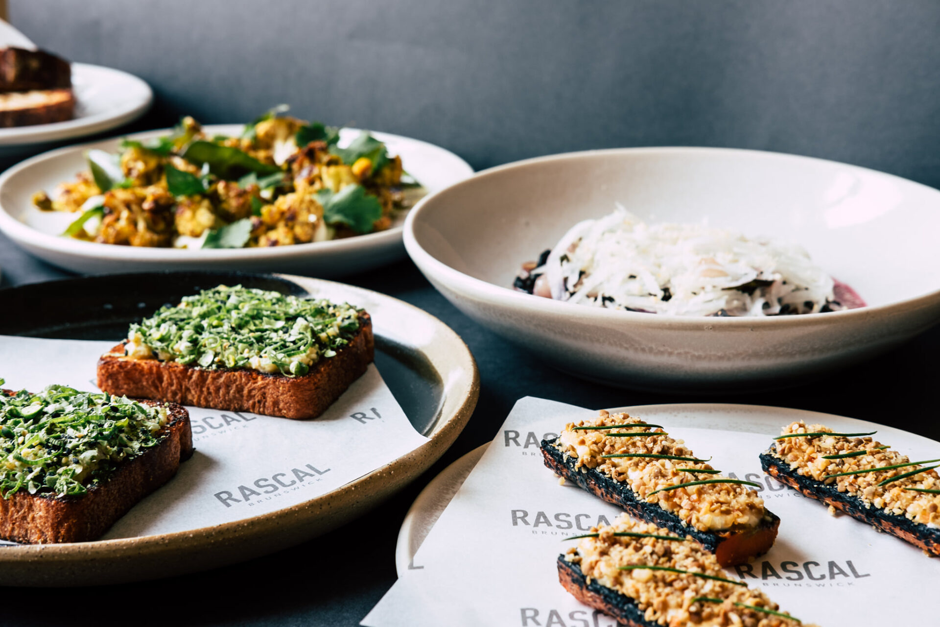 Share platters of gourmet foods