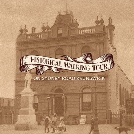 History Tour on Sydney Road Brunswick