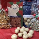 Packaged chocolate and sweet treats