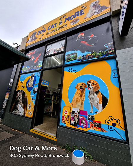 Dog Cat and More on Sydney Road Brunswick.