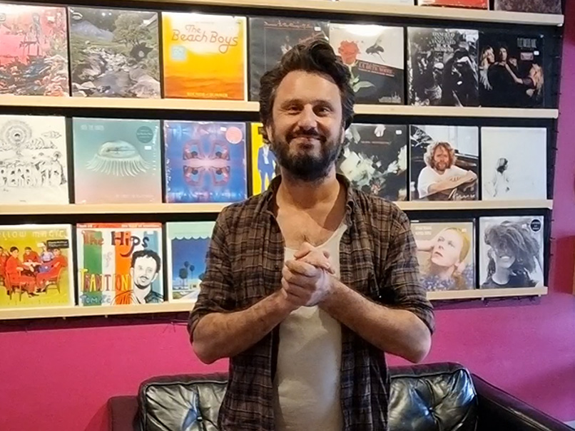 Rob, owner of Ringo Barr on Sydney Road Brunswick, on International Record Store Day.