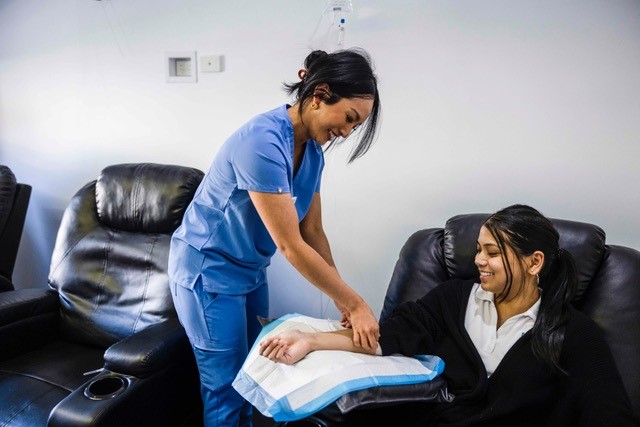 IV Infusions at Fresh Treatments on Sydney Road Brunswick.