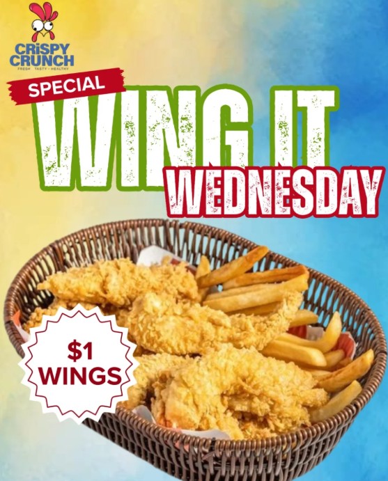 Crispy Crunch - Wing It Wednesday wings