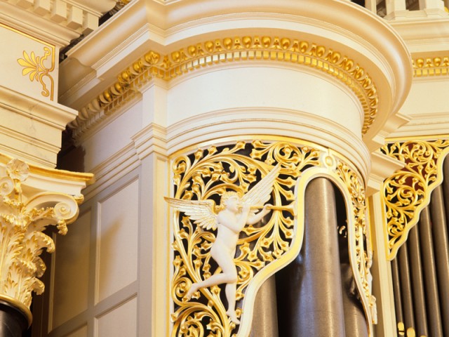 Decorative organ casing