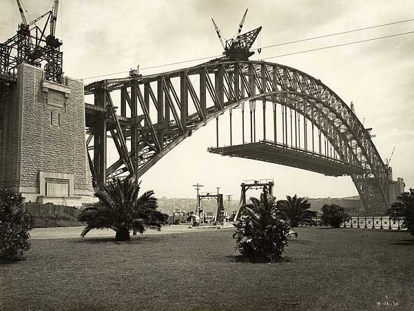 Dawes Point Reserve in 1930 