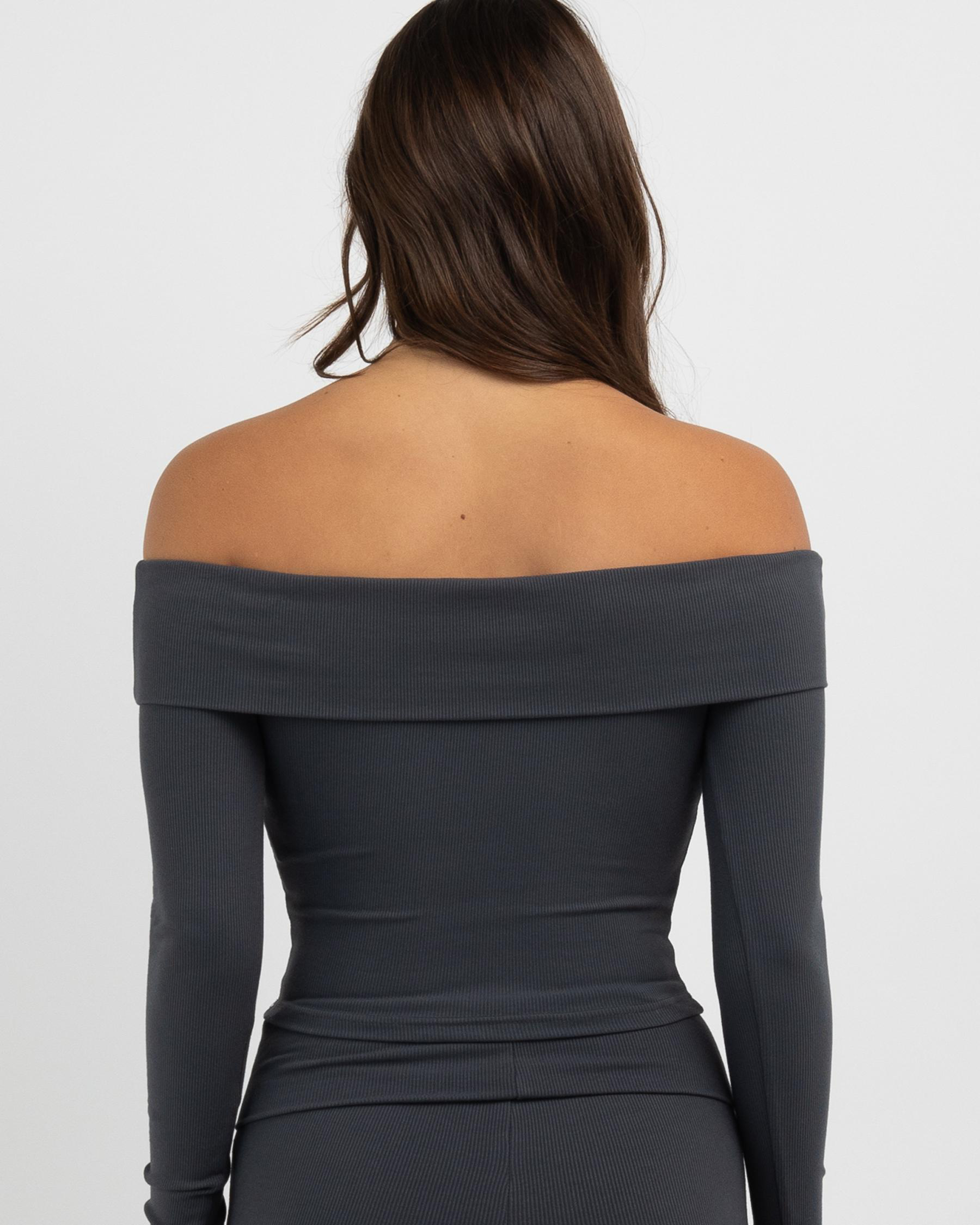 Ava And Ever Bella Off Shoulder Long Sleeve Top - Picture 18 of 25
