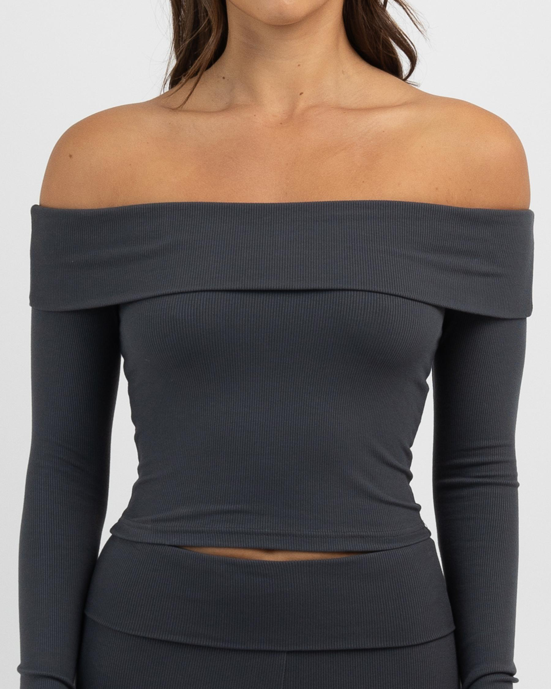 Ava And Ever Bella Off Shoulder Long Sleeve Top - Picture 19 of 25