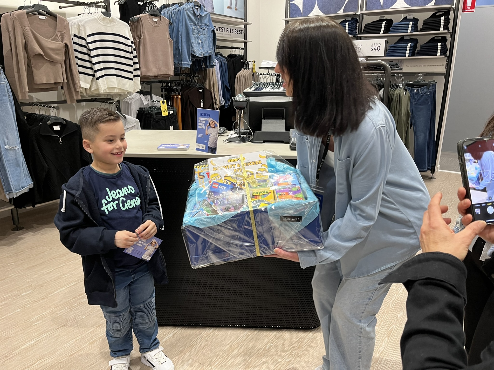 Joseph at Jeans West