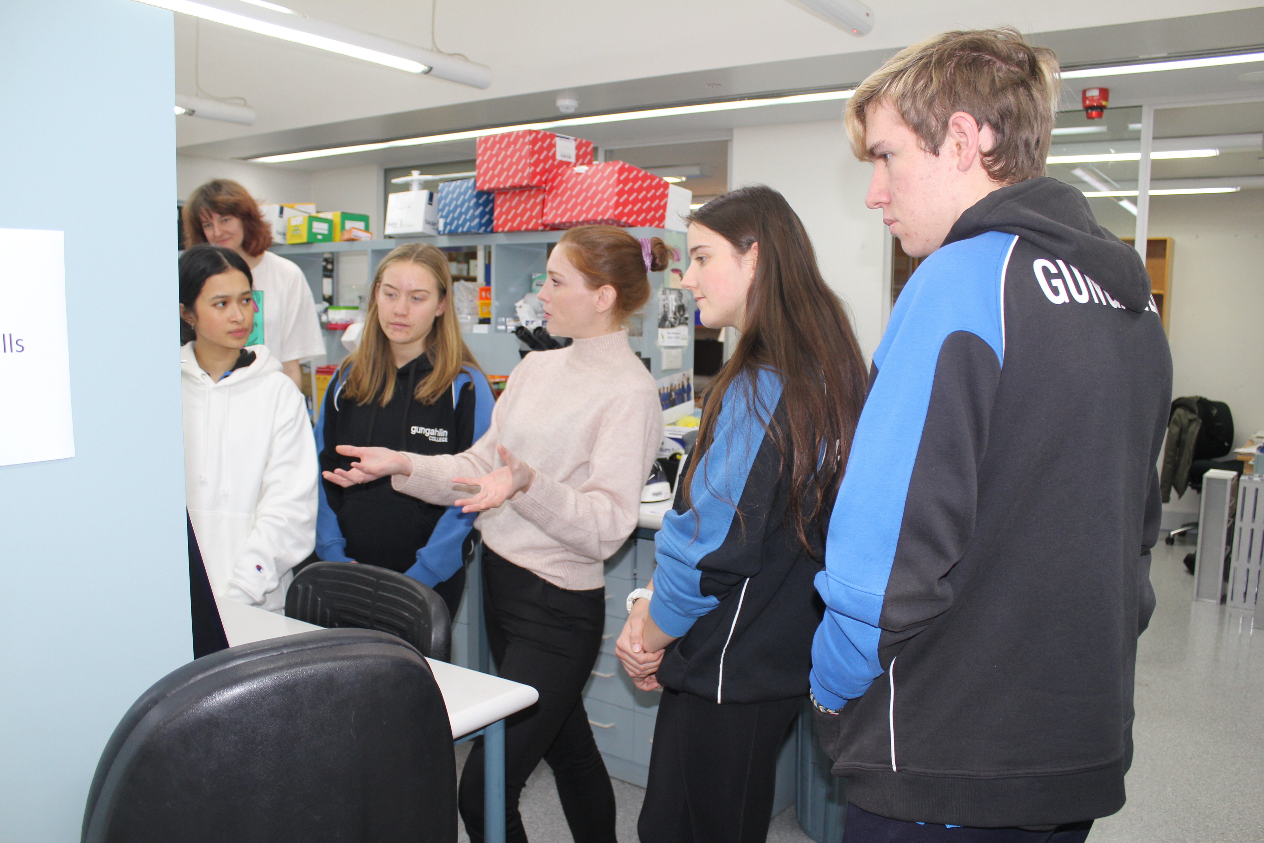 Stem cell school visit