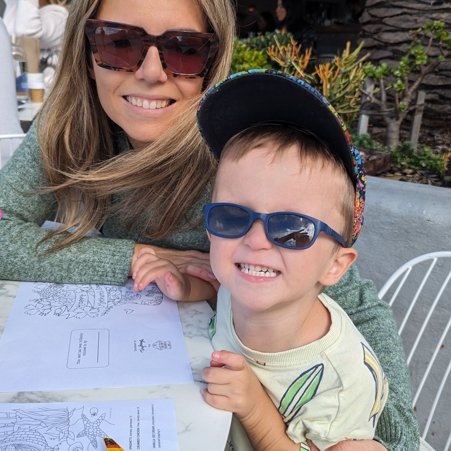 James and Mum