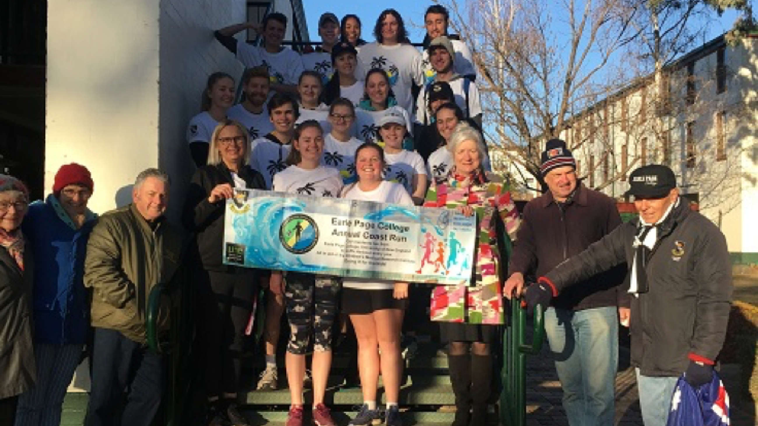 Earle Page students mark 40 years of run 2x