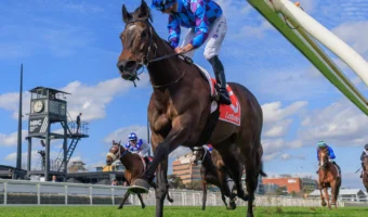 Pride Of Jenni Rewrites the Record Books with Historic Third Straight Feehan Stakes Triumph