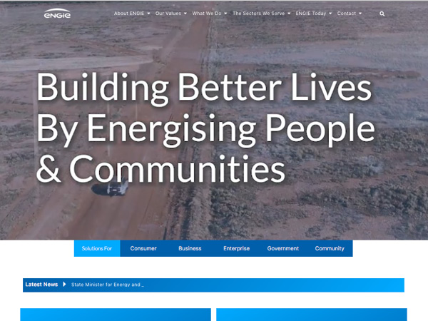 ENGIE Australia & New Zealand Foundation Website Build