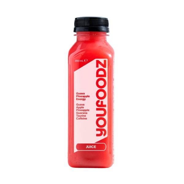 Youfoodz Youjuice Guava Pineapple Energy | 350mL